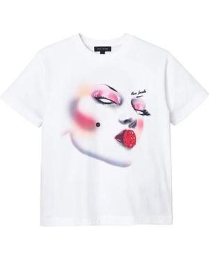 Marc Jacobs Print-Detail T-Shirt - White