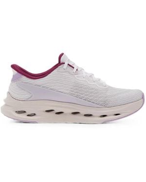 Skechers Mesh-Texture Slip-Ins Trainers - White