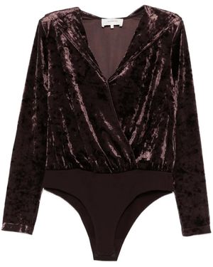 Ba&sh V-Neck Bodysuit - Black