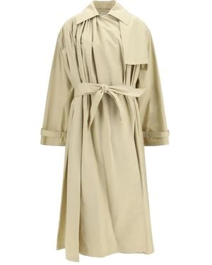 Calvin Klein Mireille Belted Trench Coat - White