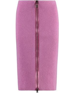 Tom Ford Knitted Skirt - Pink