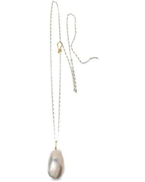 Beatriz Palacios Ovum Necklace - White