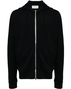 Limitato Sidney Zip-Front Hoodie - Black