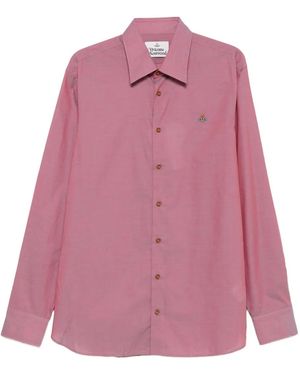 Vivienne Westwood Hemd mit Orb-Verzierung - Pink