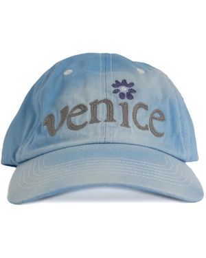 ERL Embroidered Baseball Cap - Blue