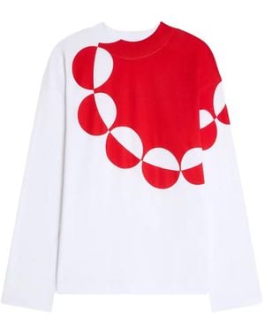Dries Van Noten Graphic-Print T-Shirt - Red