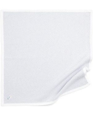 Barrie Sciarpa A Righe - Bianco