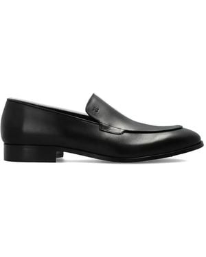 Fabi Leather loafers - Schwarz