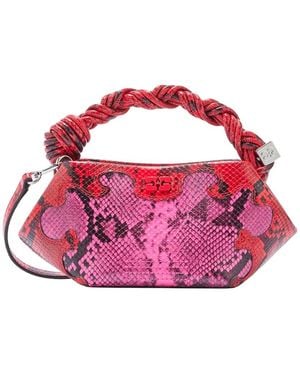 Ganni Mini Bou Tote Bag - Pink