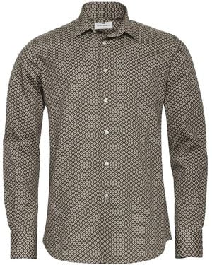 LOJA DAS MEIAS Patterned Shirt - Grey