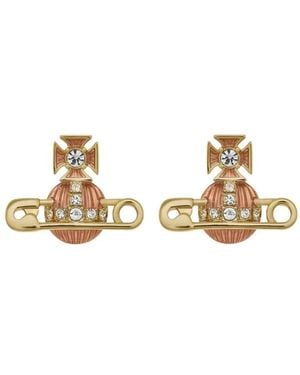 Vivienne Westwood Orb ピアス - メタリック