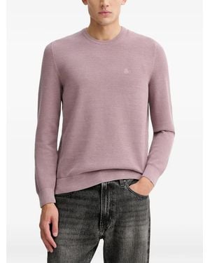 Marc O' Polo Cotton Sweatshirt - Purple