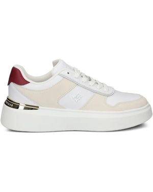 Tommy Hilfiger Sneakers Mit Plateau - Weiß