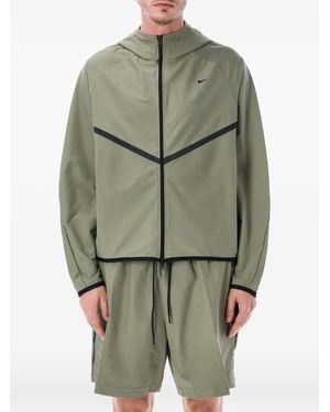 Nike Tech Zip-Up Hoodie - Groen