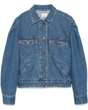 【関税込み】Isabel Marant ホワイト Tadia デニムジャケット White Tadia Denim Jacket by Isabel Marant Etoile on Sale