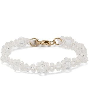 Simone Rocha Daisy Chain Bracelet - White