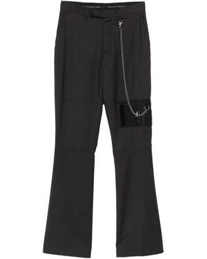Martine Rose Chain-Detail Pants - Black