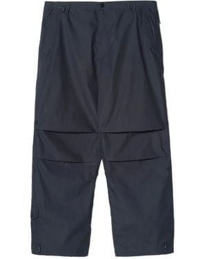 Maharishi Pantalones 5304 con cierre de botón - Azul