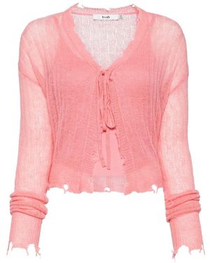 B+ AB Set Cardigan E Canotta - Rosa