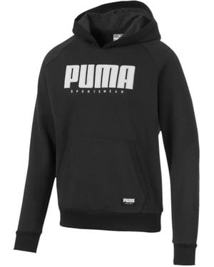 PUMA Fleece Hoodie - Black