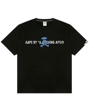 Aape By A Bathing Ape Short-Sleeve T-Shirt - Black