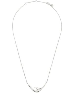 Shaun Leane Collar Con Colgante Hook - Blanco