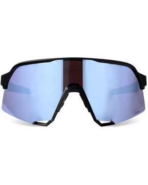 100% Eyewear Geometrische S3 Sonnenbrille - Blau