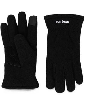 Barbour Coalford Fleecehandschuhe - Schwarz
