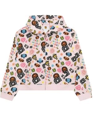 *BABY MILO® STORE BY *A BATHING APE® Baby Milo Graphic-Print Hoodie - White