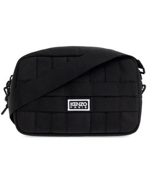KENZO Explorer Messenger Bag - Black