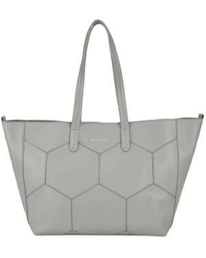 Kat Maconie Medium Charlotte Geometric-Quilted Tote Bag - Grey