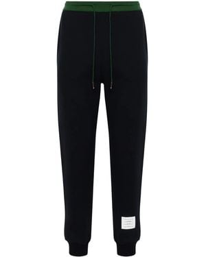Thom Browne Trainingsbroek Met Colourblocking - Zwart