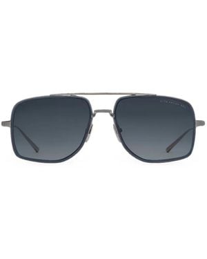 Dita Eyewear Artoa.88X Geometric-Frame Sunglasses - Blue