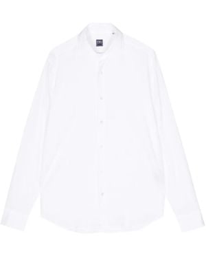 Fedeli Sean Voile Shirt - White