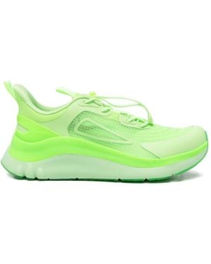 BBACK Paneled Ripstop Sneakers - Green