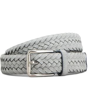 Tod's Braided Belt - Gray