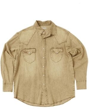 Carter Young Denim Shirt - Natural