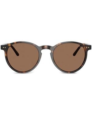 Polo Ralph Lauren Round-Frame Sunglasses - Brown