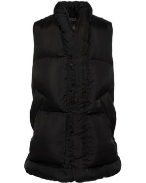 Mordecai Sleeveless Down Coat - Black