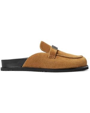 Tory Burch Leelee Mules - Brown