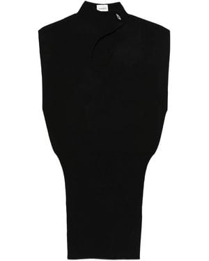 Yuzefi Vestido corto Zyan - Negro
