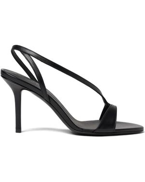 SCAROSSO Paula Strappy Sandals - Black