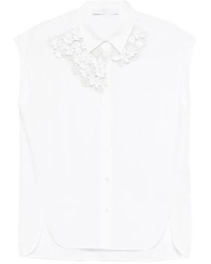 Tela Pura Floral Shirt - White