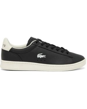Lacoste Logo-Detail Low-Top Trainers - Black