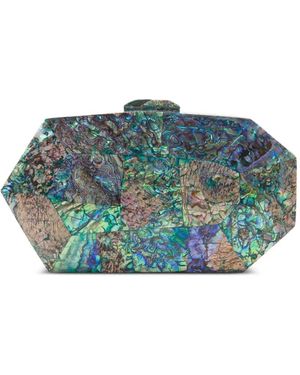 freya rose Jaya Clutch Bag - Blue