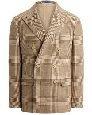 Polo Ralph Lauren Double-Breasted Blazer - Natural