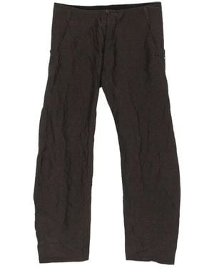 Ma+ Pantalon À Effet Froissé - Noir