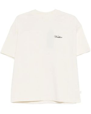 WRSTBHVR Logo-Detail T-Shirt - White