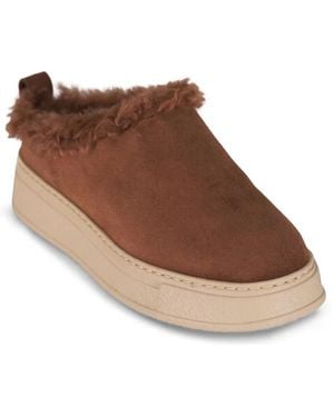 Agl Attilio Giusti Leombruni Mules con plataforma - Marrón