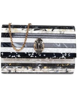 Kurt Geiger Mini Party Eagle clutch bag - Grau